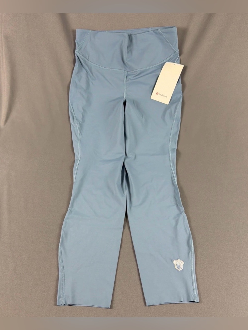 lululemon Womens Leggings Base Pace HR Tight Ankle 10 Slate Nylon NWT MSRP $118